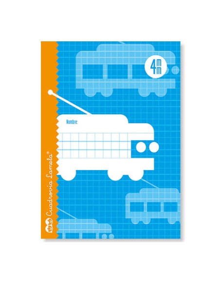 LIBRETA CUBIERTA BASICA 4º RAYADO 4 MM 30 HOJAS LAMELA 06004 - Pack de 15 unidades